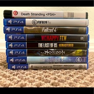 PS4 Video Game Bundle (Market Price for this Bundle is $60-75)